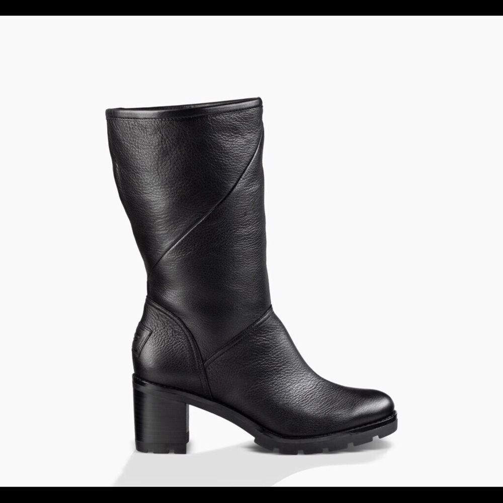 Used UGG boots Jessia block heel boot.